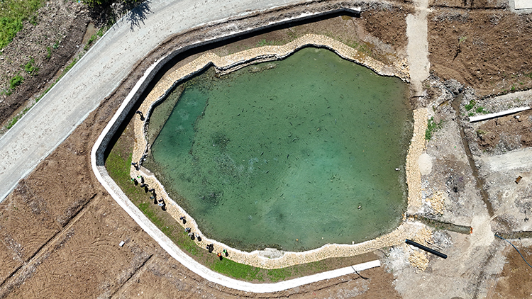 3,000-Year-Old Fish Lake in Ancient Erzen City Set to Open for Tourism in Batman, Türkiye
