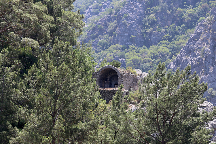 Olympos Ancient City Opens Roman-Era Rock-Cut Tombs