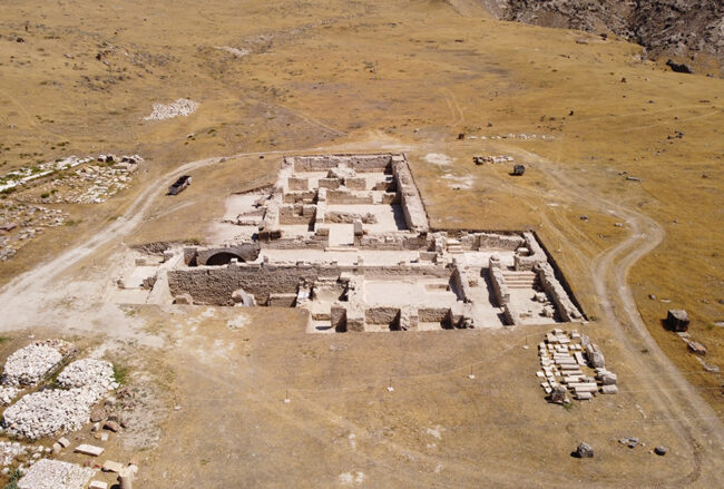 Tripolis Ancient City, Roman villa Türkiye, fish pool archaeology, Denizli ancient discoveries, Roman fresco villa, Roman hospitality, archaeology news Türkiye, ancient Roman architecture,