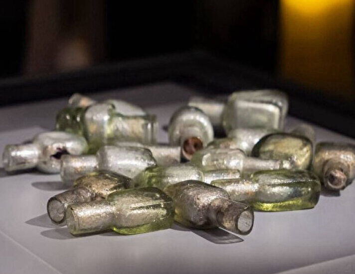 1,100-Year-Old Glass Perfume Bottles Unearthed off the Coast of Kaş