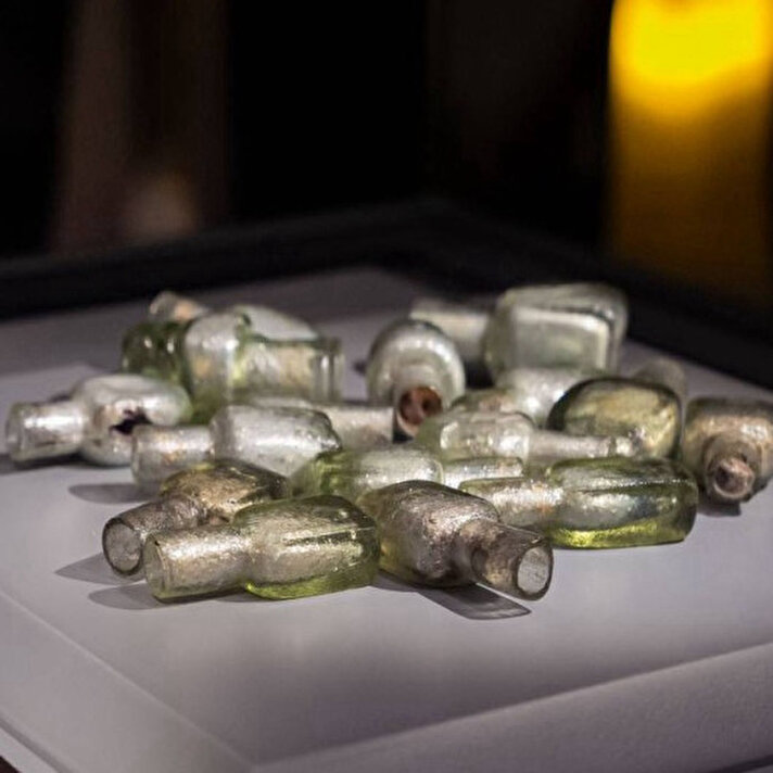 1,100-Year-Old Glass Perfume Bottles Unearthed off the Coast of Kaş