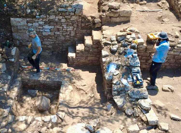 Excavations at Amos Ancient City Reveal Mosaics and Residential Structures