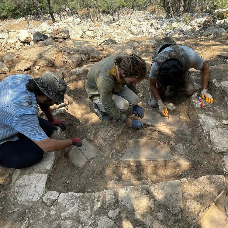 Excavations at Amos Ancient City Reveal Mosaics and Residential Structures