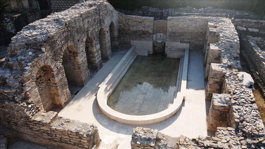 Water Flows Again After 1,900 Years in the Roman Bath of the “City of Gladiators” Stratonikeia