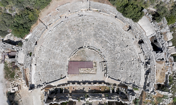 Myra’s Roman Theatre to Be Rebuilt Using Original Stones in Antalya