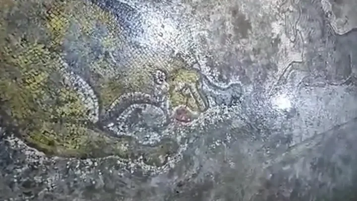 1,500-Year-Old Roman Mosaic Unearthed in Mardin During “Anatolian Heritage” Operation