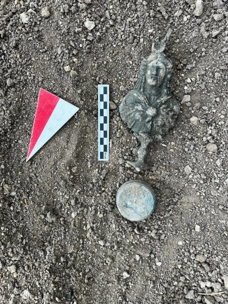 Bronze Bust of Egyptian Goddess Isis Discovered at Satala, a Roman Military Fortress in Northern Türkiye