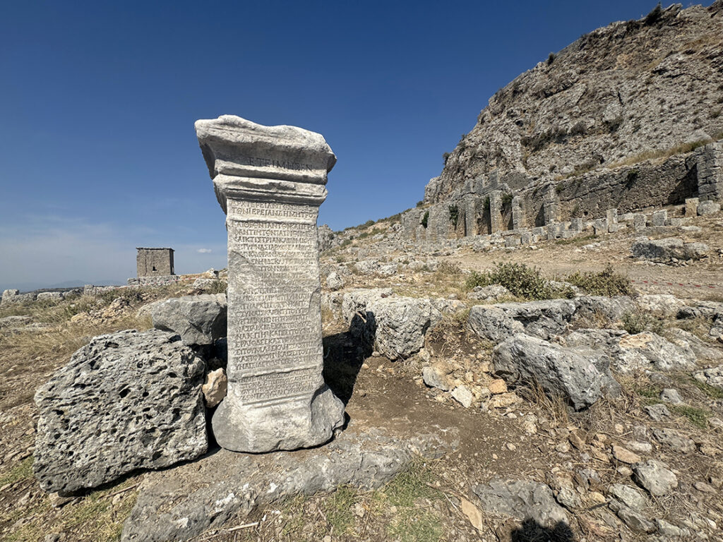 Tomb of Menodora, One of Rome’s Most Generous Women, Unearthed in Sillyon, Antalya