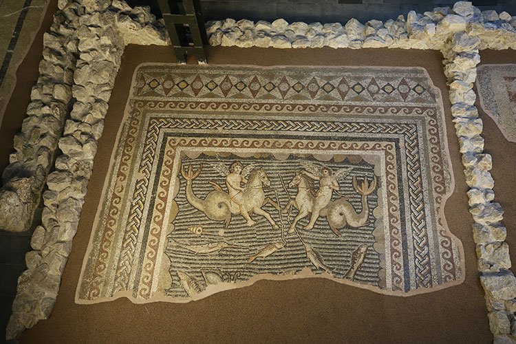 Unique in the World: The Eros Mosaic from Yumurtalık Shows the God of Love Fishing on a Hippocampus