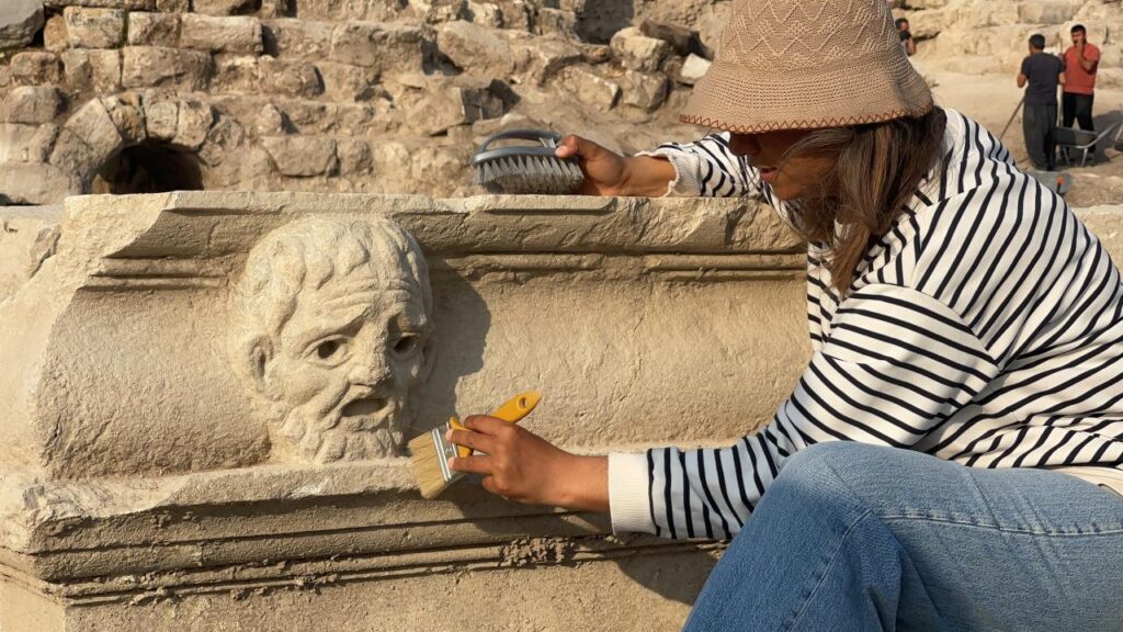 A Rare Find at Kastabala: Philosopher Mask Appears Where It Normally Shouldn’t