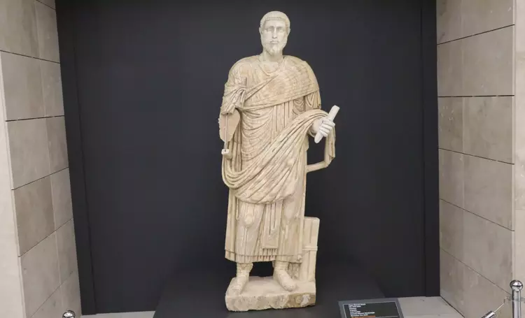 Sculpted Faces from Ancient Lykos