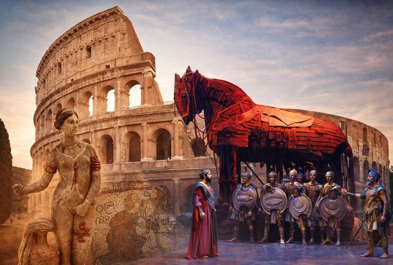 Troy to Take Center Stage at Rome’s Colosseum in Major 2026 Exhibition