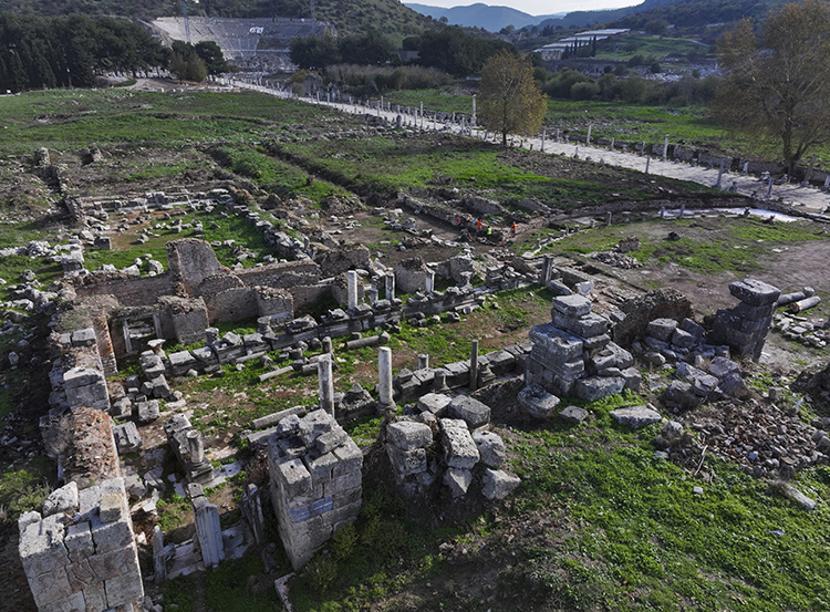 A 2,000-Year-Old Incense Burner Depicting the Egyptian God Serapis Discovered in Ephesus