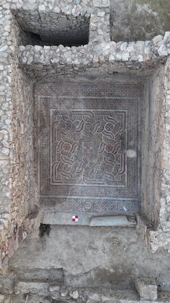 1,500-Year-Old Greek Inscription Mosaic Reading “Let the Envious Burst” Discovered in Syedra
