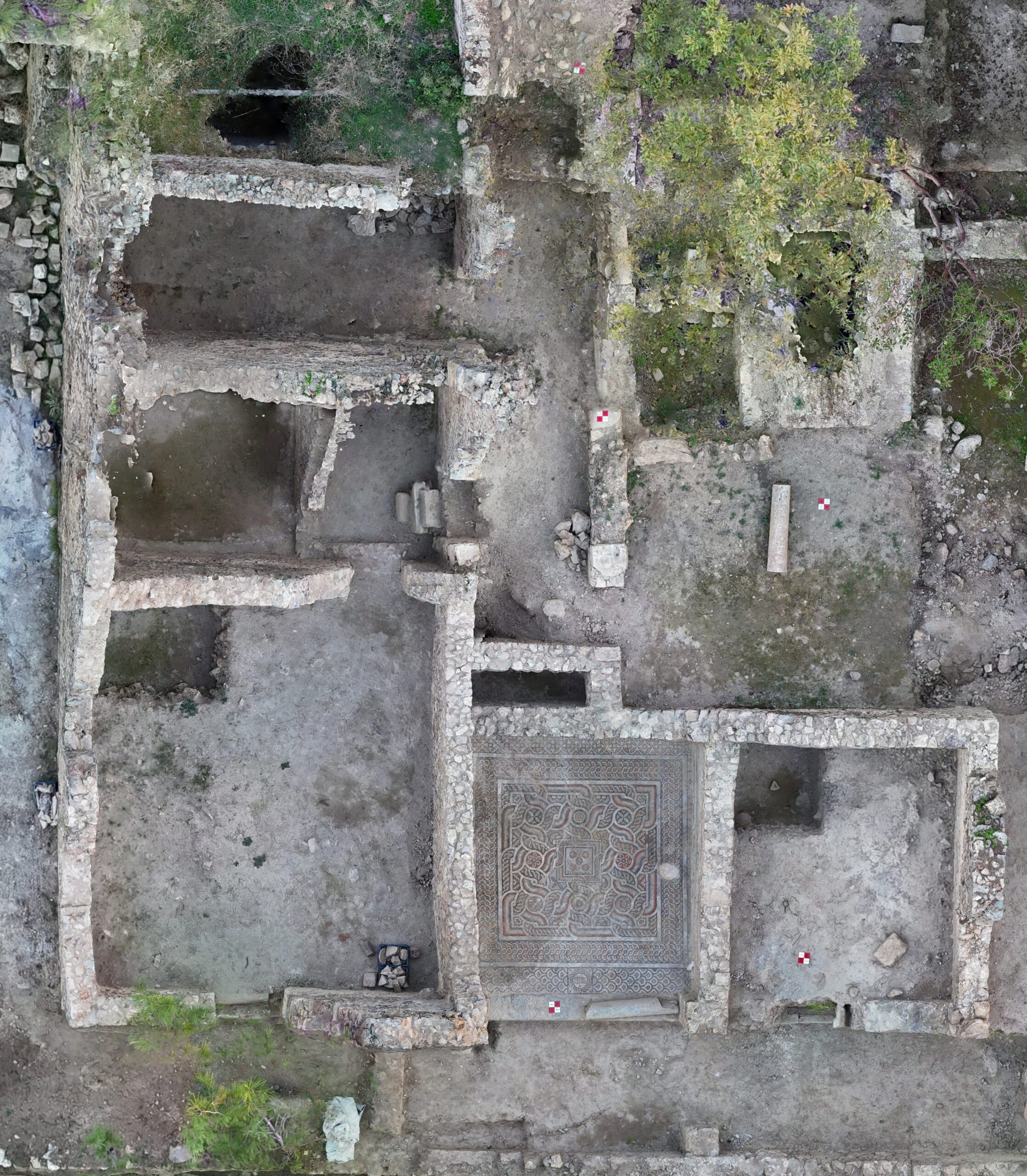 1,500-Year-Old Greek Inscription Mosaic Reading “Let the Envious Burst” Discovered in Syedra