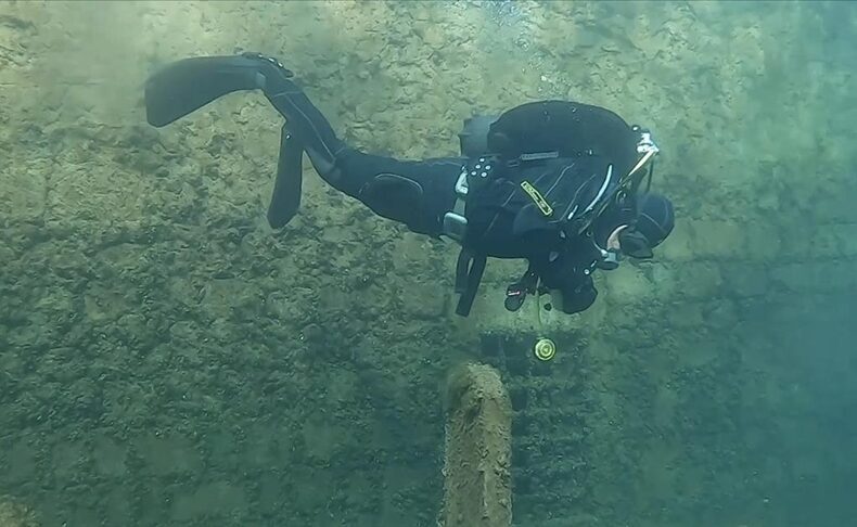 2,400-Year-Old Submerged City Remains Filmed Beneath Dicle Dam in Diyarbakır