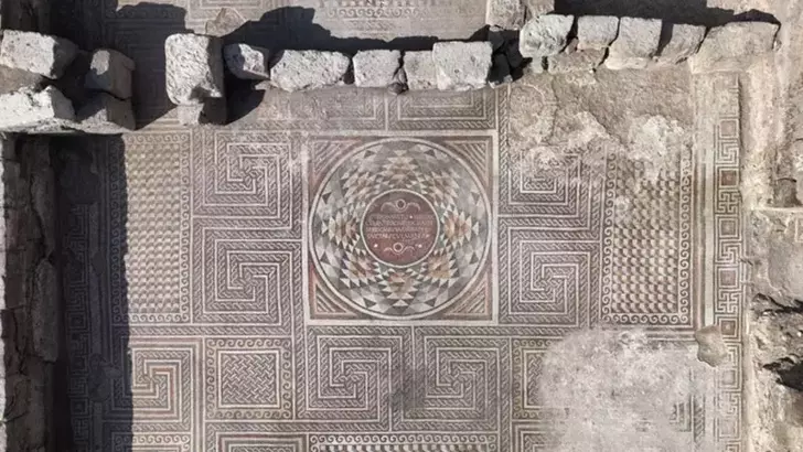 Central Anatolia’s Largest Mosaic Site Officially Declared an Archaeological Area in Kayseri