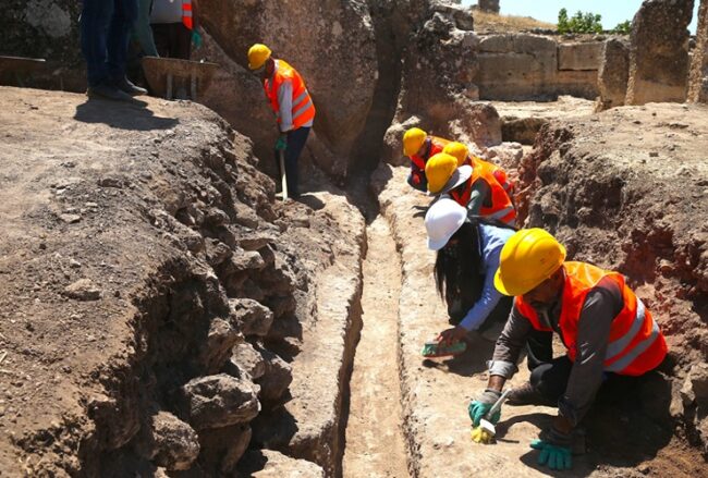 1,800-Year-Old Roman Water Distribution System Unearthed at Zerzevan Castle