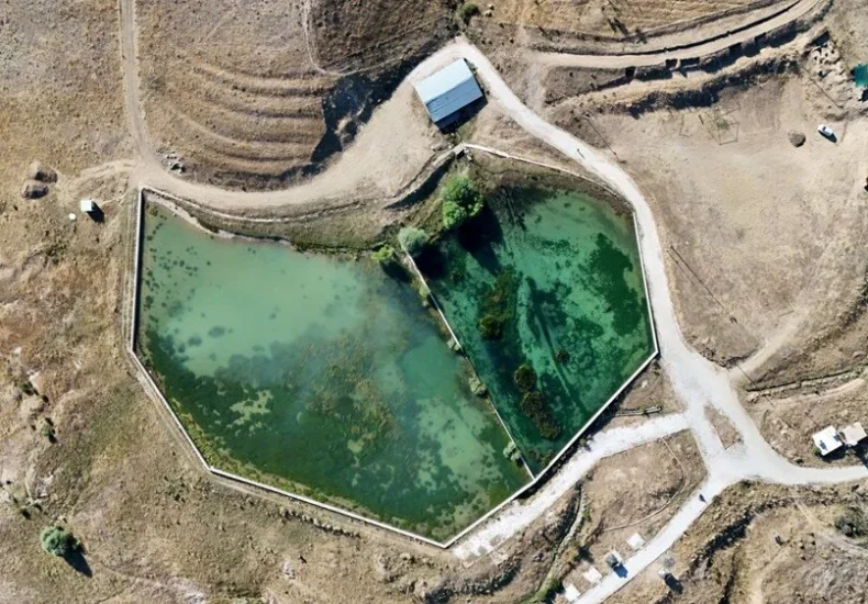 2,000-Year-Old Roman Pool Still Supplies Water in Satala, Türkiye