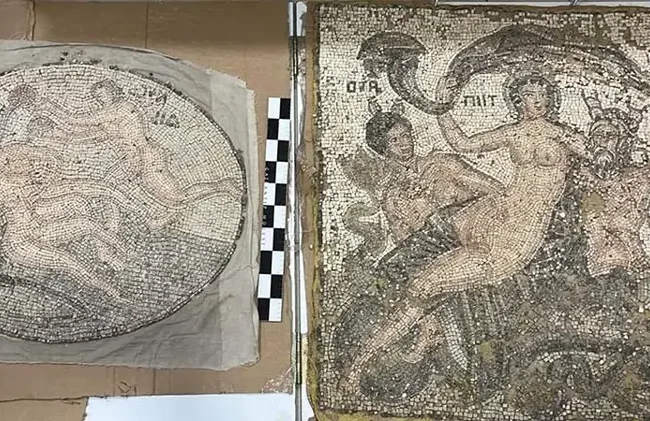 Rare Mosaics Seized in Gaziantep: 3 Detained in Historic Artifact Operation
