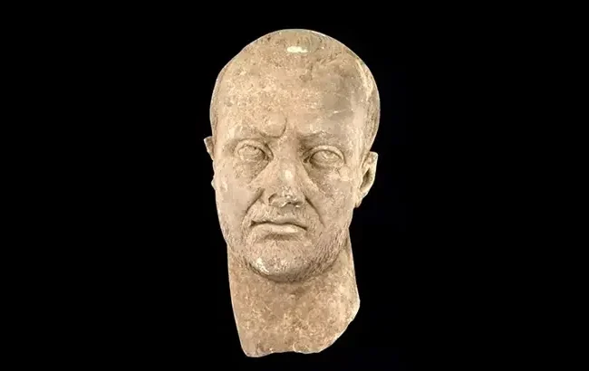 Roman Emperor's Shadow Appears in Aspendos: 1,700-Year-Old Statue Head Found