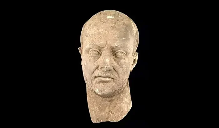 Roman Emperor's Shadow Appears in Aspendos: 1,700-Year-Old Statue Head Found