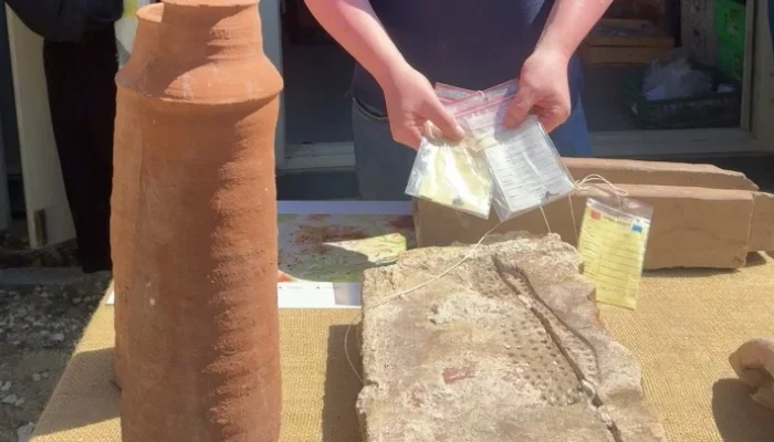 Experts Examine 2,000-Year-Old Roman-Era Woman’s Shoeprint Found in Sagalassos