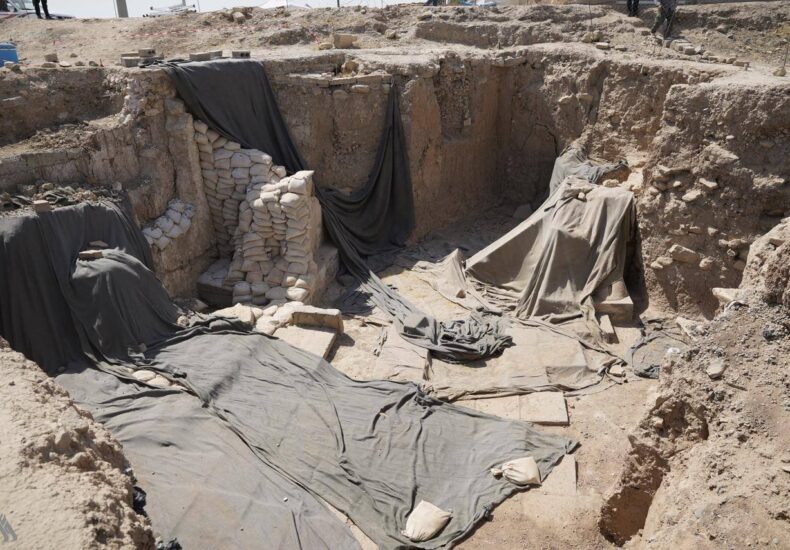 World’s Largest Assyrian Lamassu Unearthed at Nineveh’s Nabi Yunus Site