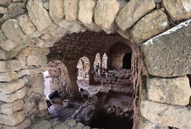 1,500-Year-Old Mosaic Unearthed Beneath a Historic Mill in Midyat May