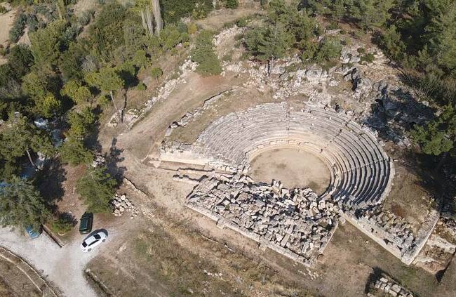 Ancient Market and Water System Unearthed in the Carian City of Hyllarima, Türkiye