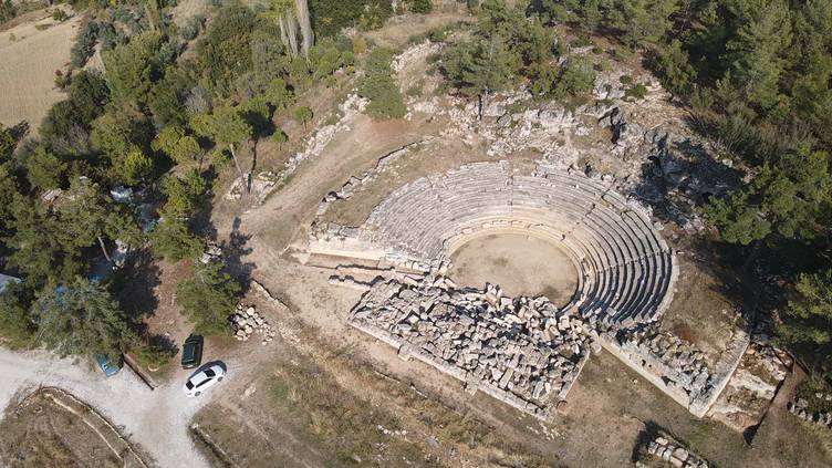 Ancient Market and Water System Unearthed in the Carian City of Hyllarima, Türkiye