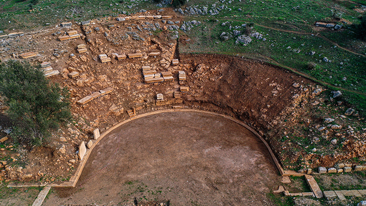“Lonidos” Inscribed Seat Discovered in 5,000-Year-Old Ancient Theatre1