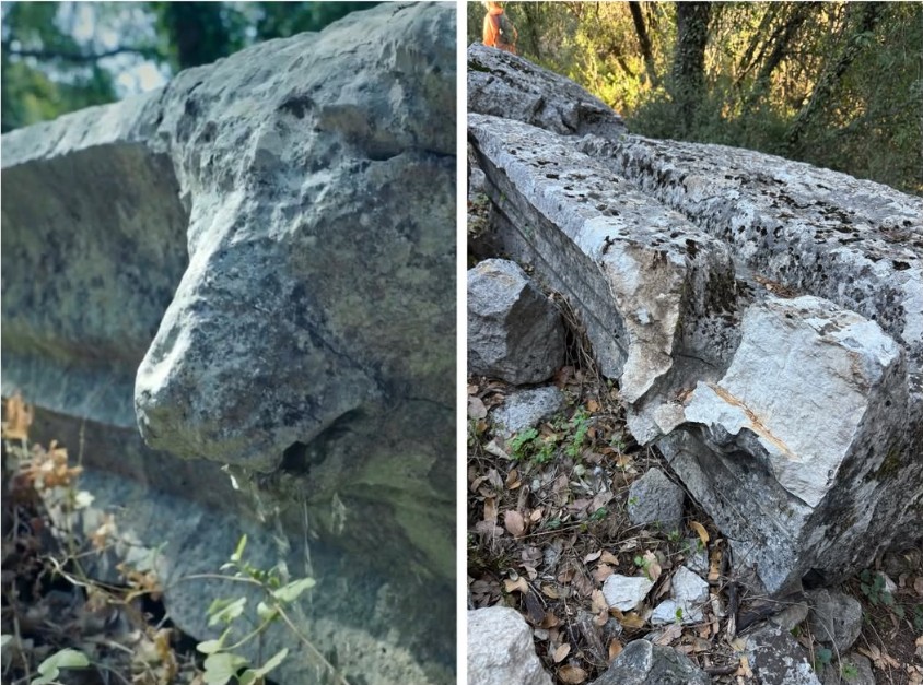 2,000-Year-Old Lion-Headed Gargoyle Damaged at Termessos