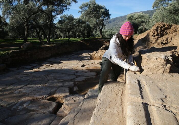 At Nysa 1,800-Year-Old Steps to a Roman Library