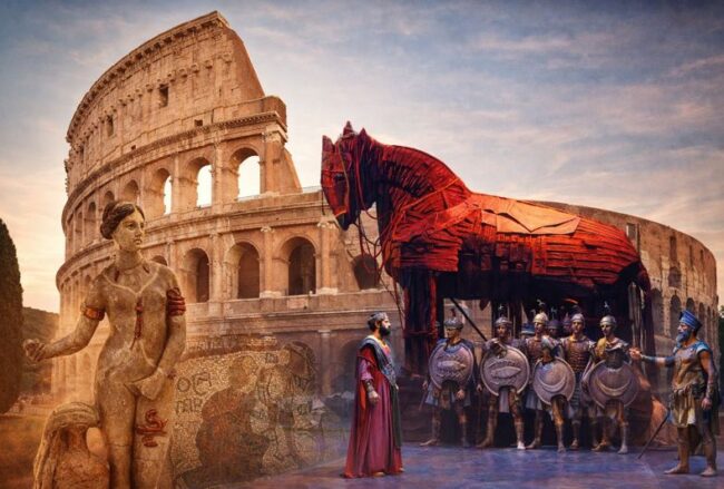 Troy to Take Center Stage at Rome’s Colosseum in Major 2026 Exhibition