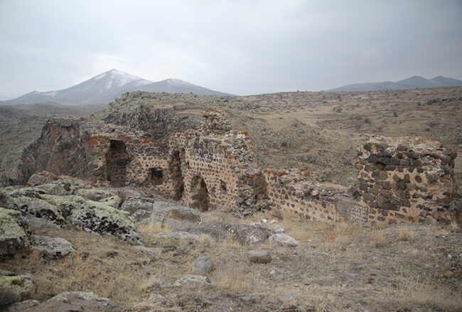 A 1,000-Year-Old Fortress Overlooking the Melendiz Plain Still Stands in Central Anatolia