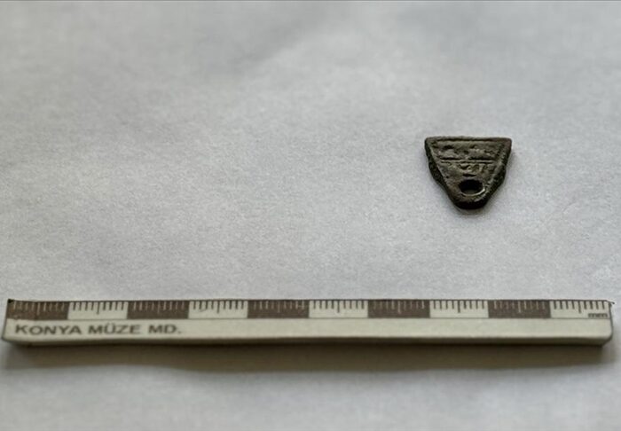 Seljuk-Era Bronze Amulet Discovered at Ancient Lystra