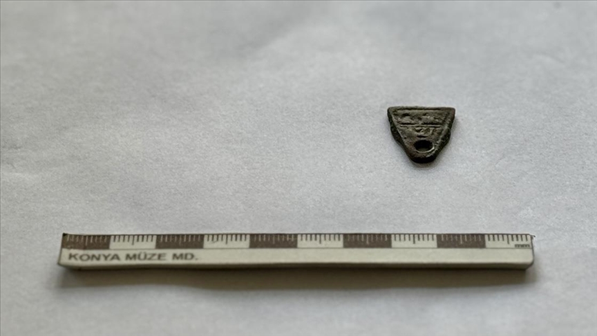 Seljuk-Era Bronze Amulet Discovered at Ancient Lystra