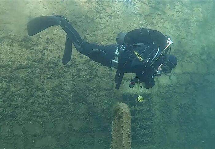 2,400-Year-Old Submerged City Remains Filmed Beneath Dicle Dam in Diyarbakır