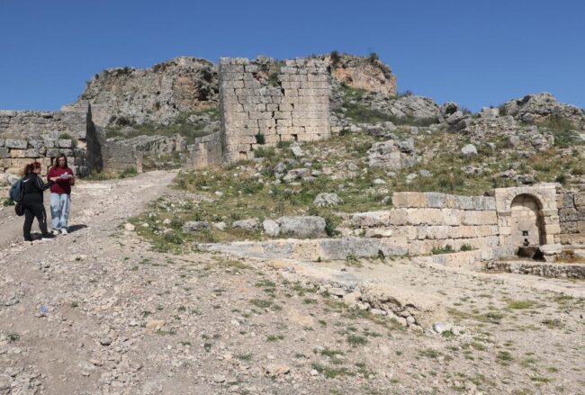 Ottoman Village Square Discovered at Sillyon Ancient City in Antalya