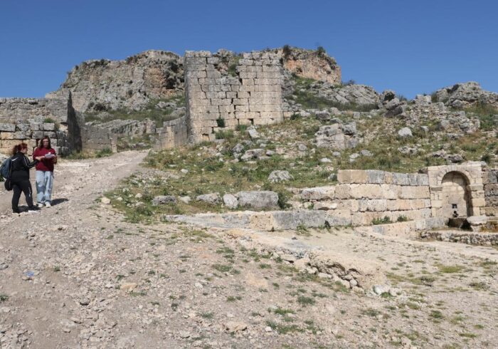 Ottoman Village Square Discovered at Sillyon Ancient City in Antalya