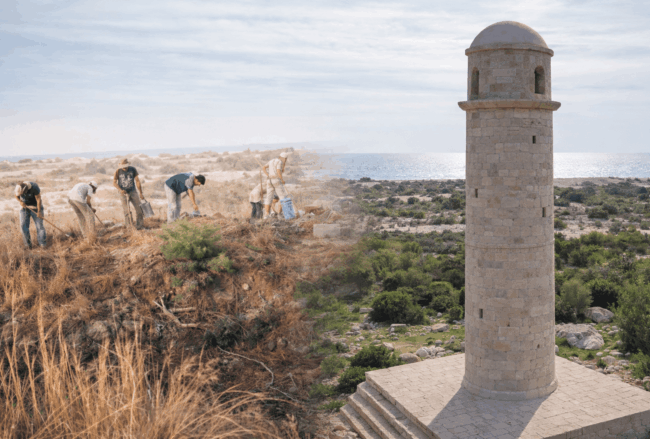 Under the Blazing Sun, It All Began: The First Day of the Patara Lighthouse Excavation